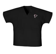 Atlanta Falcons Unisex V-Neck Top Scrubs